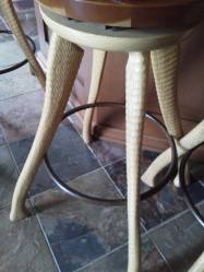 Axe handle stool